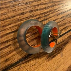 Alexis Bittar custom lucite earrings